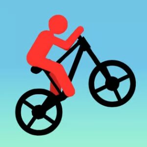 Stickman-Bike